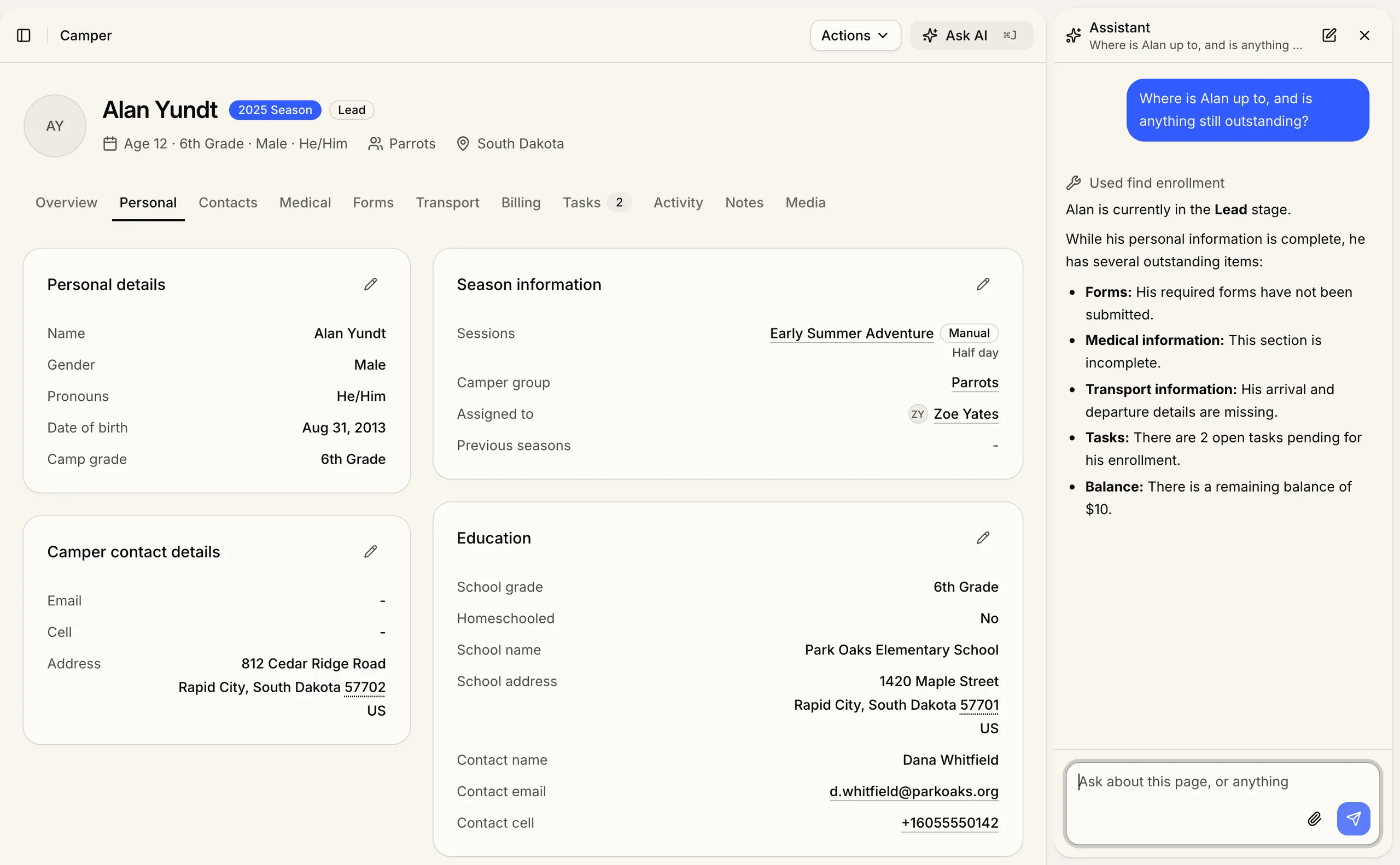A new AI assistant, everywhere in Campfront